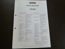 Riginal service manual gebraucht kaufen  Hohenstein