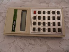 Kultiger taschenrechner sharp gebraucht kaufen  Gütersloh