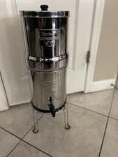 Purificador de filtro de água Big Berkey 2,25 galões aço inoxidável + filtros comprar usado  Enviando para Brazil