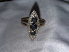 Bague ancienne marquise d'occasion  France