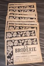 Revues anciennes broderie d'occasion  Raismes