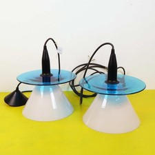 Coppia lampadari vetro usato  Ferrara