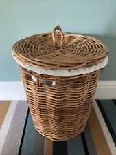 Vintage natural wicker for sale  WARRINGTON