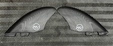 Barbatanas de quilha dupla M21 Surf FCS2 4,5" x 6,25" | Conjunto de barbatanas de fibra de vidro 2 peças | Preto, usado comprar usado  Enviando para Brazil