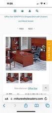 Shaped desk mahogany for sale  Kansas City
