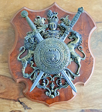 Massives metall wappen gebraucht kaufen  Niederndodeleben