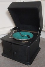 Grammophon tischgrammophon ber gebraucht kaufen  Ebersbrunn