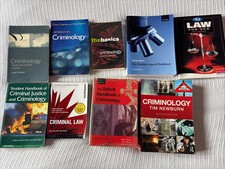 Huge criminology criminal for sale  WELSHPOOL