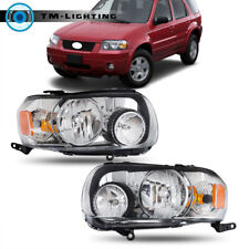Conjunto de faróis para 2005-2007 Ford Escape halogênio lado esquerdo e direito comprar usado  Enviando para Brazil