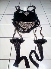 Black lace leopard for sale  LETCHWORTH GARDEN CITY