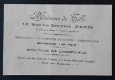 Carte visite publicité d'occasion  Nantes-