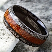 Men tungsten ring for sale  Suwanee