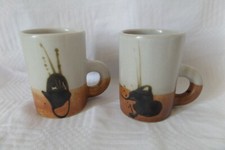 Lot mugs grés d'occasion  Pont-à-Mousson