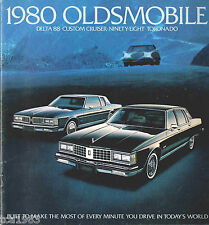 Usado, 1980 OLDSMOBILE Folheto / Catálogo: TORONADO,98,DELTA 88, Station Wagon, Brougham comprar usado  Enviando para Brazil