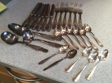 Konvolut alte silberbestecke gebraucht kaufen  Mainz