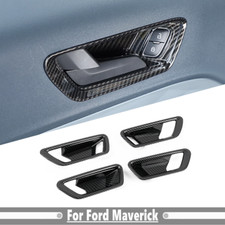 Guarnição interna da tampa da tigela da maçaneta da porta do carro para acessórios Ford Maverick 22-25 carbono comprar usado  Enviando para Brazil