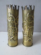 Douille obus sculpté d'occasion  Limoges-