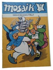 Mosaik comic vorhang gebraucht kaufen  Deutschland