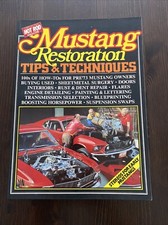 Mustang restoration tips for sale  LINCOLN