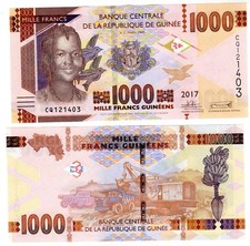 Guinee guinea bilet d'occasion  Paris I
