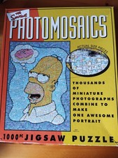 Home simpsons photomosaic for sale  SHEFFIELD
