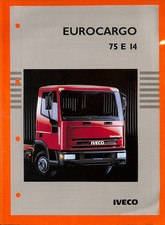 IVECO TRUCKS / EUROCARGO 75 E 14  / FICHE TECHNIQUE de 1992, usado comprar usado IVECO TRUCKS / EUROCARGO 75 E 14  / FICHE TECHNIQUE de 1992, usado comprar usado  Enviando para Brazil