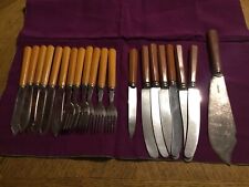 Antique catalin cutlery for sale  NOTTINGHAM