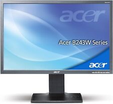 Acer B243W Monitor Widescreen 24" Monitor 1920x1200 Display comprar usado  Enviando para Brazil