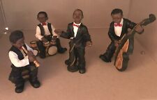 Figuren musikerband black gebraucht kaufen  Bad Feilnbach