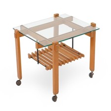 Tavolino legno vetro usato  Savona
