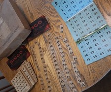 Vintage bingo game for sale  Negaunee