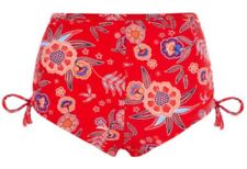 Red floral ruched for sale  LEICESTER