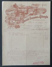 Facture 1904 paris d'occasion  Nantes-