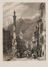 Innsbruck majestätischer berg gebraucht kaufen  Frankfurt am Main