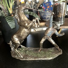 Bronze sculpture cowboy for sale  Folsom