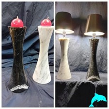 Coppia portacandele lampade usato  Torre del Greco