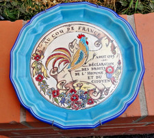 Assiette longwy jean d'occasion  Reims
