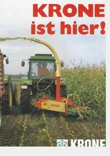 Prospekt krone maishäcksler gebraucht kaufen  Ampfing