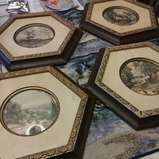 Vtg set hexagonal for sale  Haltom City