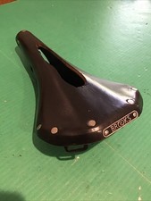 Usado, Assento de selim de bicicleta vintage Brooks para peças de reparo angústia com quadro comprar usado Usado, Assento de selim de bicicleta vintage Brooks para peças de reparo angústia com quadro comprar usado  Enviando para Brazil