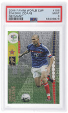 2006 Panini Copa do Mundo FIFA Alemanha Zinedine Zidane #106 PSA 9 comprar usado 2006 Panini Copa do Mundo FIFA Alemanha Zinedine Zidane #106 PSA 9 comprar usado  Enviando para Brazil