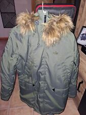Alpha industries winterjacke gebraucht kaufen  Bochum