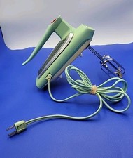 Antigo 1950 General Electric Batedeira Manual Verde Perfeito Colecionável Funciona comprar usado  Enviando para Brazil