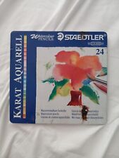 Lápis aquarela Staedtler Karat feito na Alemanha em estojo de lata - Usado  comprar usado  Enviando para Brazil