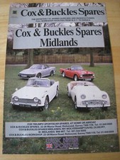Cox buckles spares for sale  BRISTOL