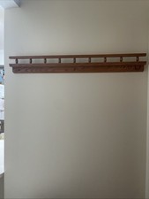 PRATELEIRA DE VARANDA VINTAGE YEILD HOUSE MADEIRA PENDURADA NA PAREDE COM RANHURA DE PLACA 36” comprar usado  Enviando para Brazil