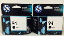 Cartuchos de tinta HP genuínos 94 preto 2PK HP Deskjet 460 6840 comprar usado Cartuchos de tinta HP genuínos 94 preto 2PK HP Deskjet 460 6840 comprar usado  Enviando para Brazil