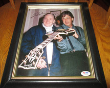 LES PAUL & PAUL MCCARTNEY 8 1/2 X 11 FOTO EMOLDURADA ASSINADA POR LES PAUL CERTIFICADO DE AUTENTICIDADE PSA DNA, usado comprar usado LES PAUL & PAUL MCCARTNEY 8 1/2 X 11 FOTO EMOLDURADA ASSINADA POR LES PAUL CERTIFICADO DE AUTENTICIDADE PSA DNA, usado comprar usado  Enviando para Brazil