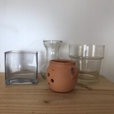 Lot glass vase for sale  Salinas