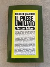 Paese umiliato rodolfo usato  Milano